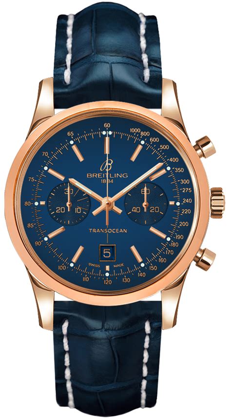 breitling transocean gold|breitling transocean watch for sale.